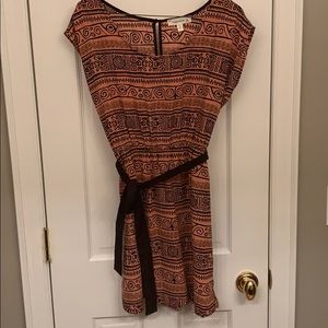 Aztec Print Dress